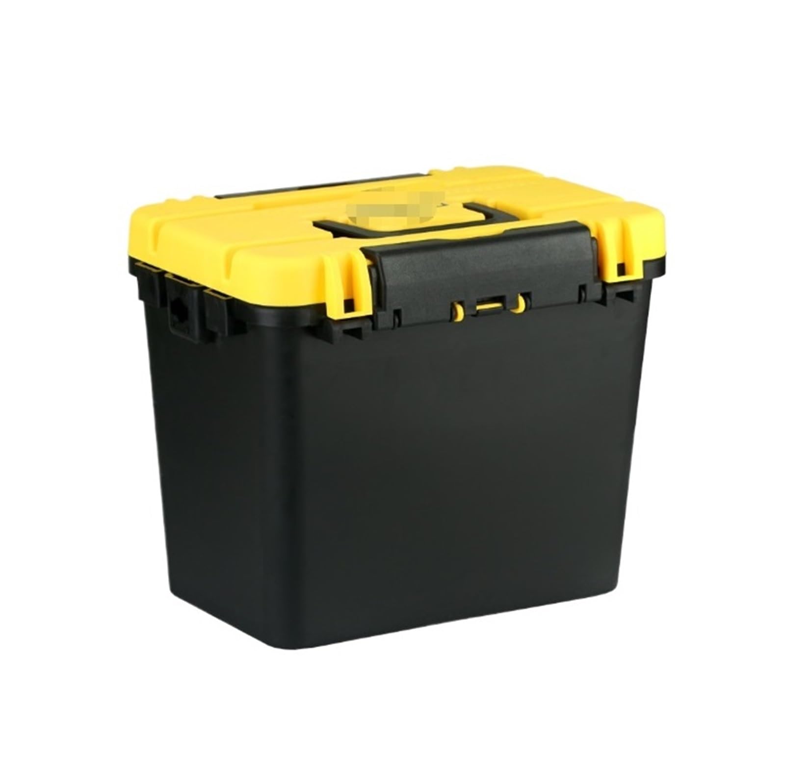 Lure Tackle Box Containers Fishing Box Can Be Used As A Seat For Lure Tool With Bait Tray Saltwater Fishing Gear(Yellow)