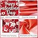 Happy Galentines Day Banner Backdrop Galentines Day Decorations Red Pink 71 X 43 Inch Galentine Photo Booth Props Background for Photograph Indoor Outdoor Holiday Home Wall Garage Door Party Supplies