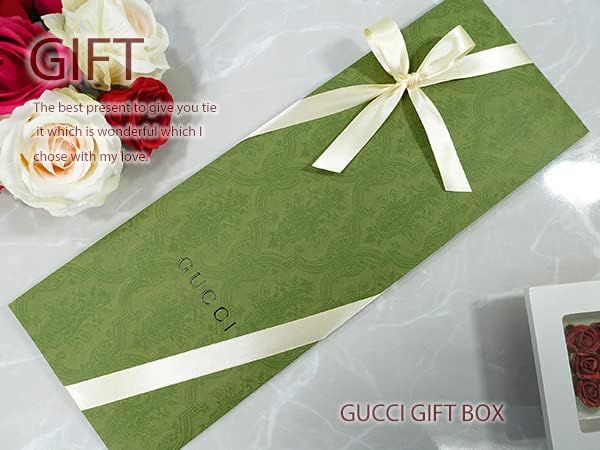 ★★送料無料★★ネクタイ ブランド ブランドネクタイ グッチ ネクタイ GG柄 ライン入り(8cm) AREND (ネイビー（GG10）) [並行輸