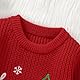 Winmany Baby Weihnachtspullover Kleinkind Jungen Mädchen Stricken Weihnachten Pullover Outfit Kinder Herbst Winter Kleidung