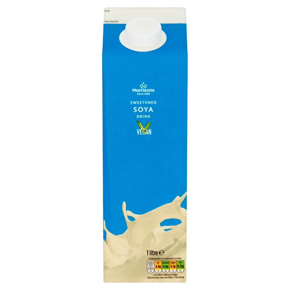 Morrisons Sweetened Soya Drink, 1 Litre
