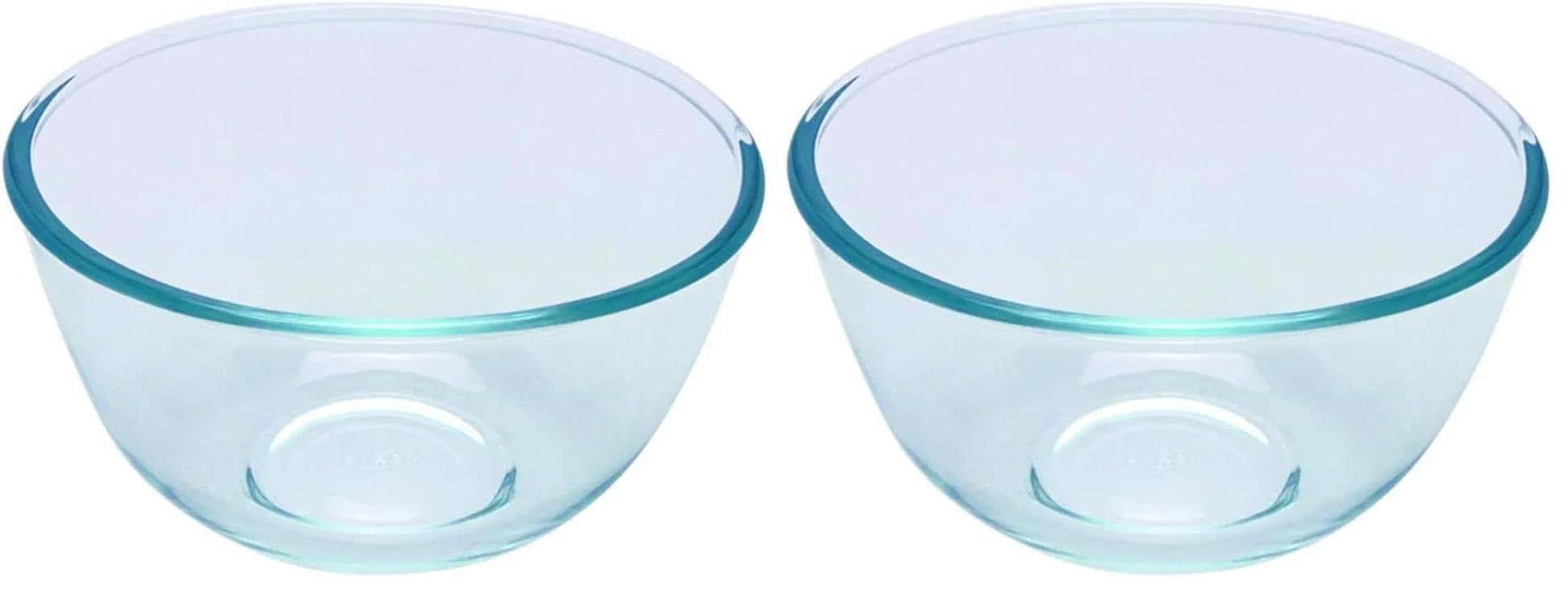 Pyrex Bol en verre 3 L pour mélanger sans déborder au quotidien