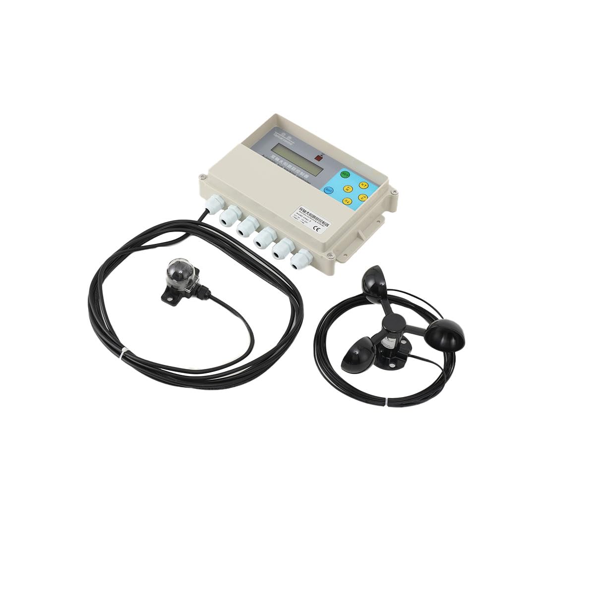 Solar Automatischer Tracking Controller Automatisches Solar Tracking Dual Tracker Controller mit Windgeschwindigkeitssensor(Doppel Achse)