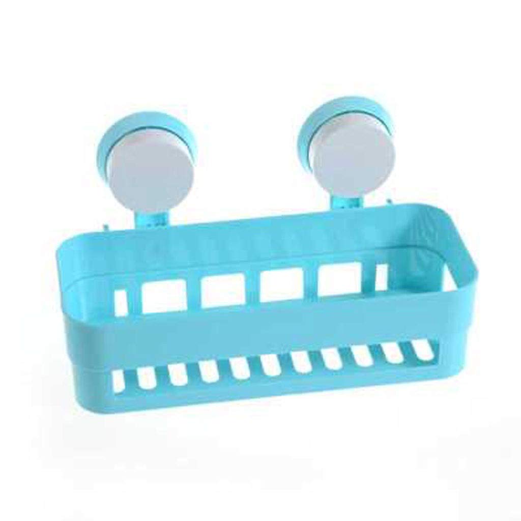 New Bathroom Shelf Suction Cups Wall Rack with 2 Suckers Plastic Shower Caddy Organizer Holder Tray with Kitchen