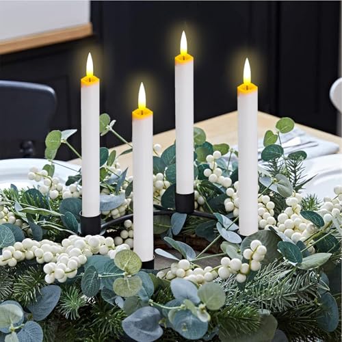 Velas de ventana de cereza LED para crear ambientes navideños acogedores en el salón 2