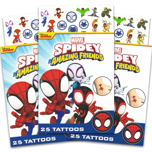 Marvel Spidey Tattoos Bundle