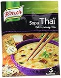Fideos, setas y coco Knorr Sopa Thai - 69 g