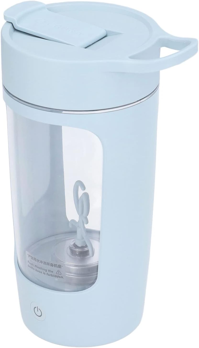 Zerodis Portable Electric Shaker, 650mL Mixing Cup for Home Office, USB Charging Powder Bottle for Fitness Enthusiasts