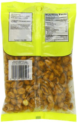 Island Snacks Peanuts, Chile, 7.5-Ounce (Pack Of 6) #TOP1