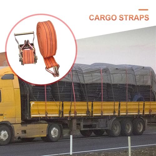 Tensor de carraca con garra de amarre engrosada y cinturon de apriete de 40mm 6