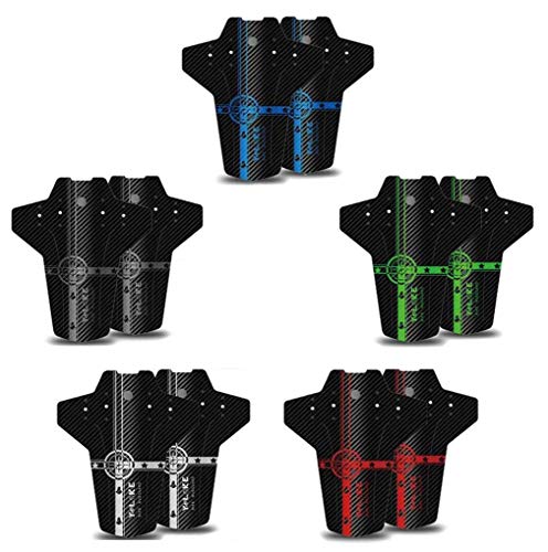 image for FETESNICE Mountain Bike Fender, 2PCS Front and Rear MTB Mud Guard, Adj