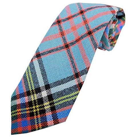Ingles Buchan Boys Scottish Wool Tartan Tie Cover