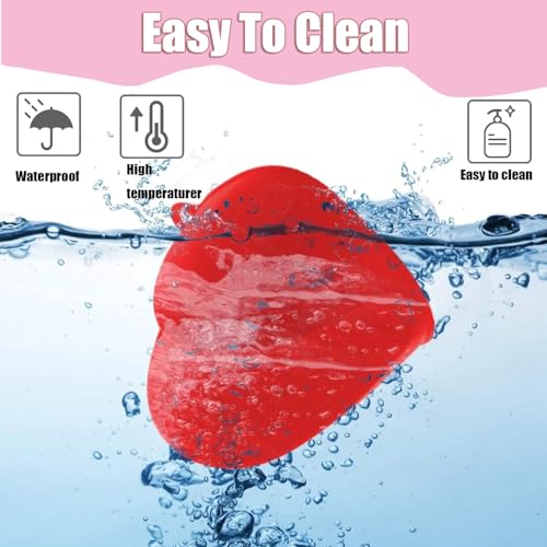 2Pairs Silicone Oven Mitts for Air Fryer, Heat Resitant Oven Glove Pot Holder Thicken Mini Oven Gloves for Kitchen Cooking Baking Grilling BBQ - Image 4