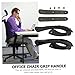 Angoily 1Set Sturdy Office Chair Armrests Grip Handles for Swivel Chairs Seat Armrests for Enhanced Comfort and Support and Stretchable Design