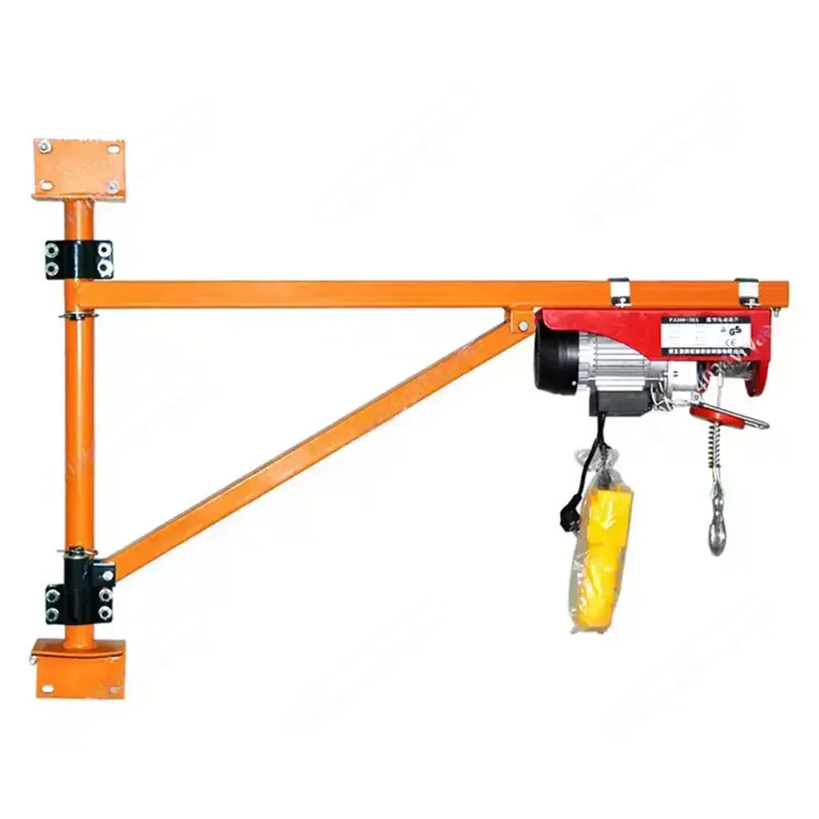 Argano elettrico Staffa per colonna per gru di sollevamento per piccole decorazioni domestiche per paranco elettrico veloce 220V