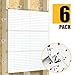 Spampur Peg Board, 6 Pack Metal Pegboard Panels White Pegboards Wall Organizer with 50 Hooks, Heavy Duty Peg Board for Walls Home, Garage Tool Storage, Office Organization, Craft Room, Kitchen