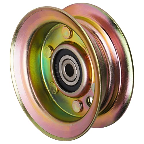 image for 532177968 ILONPA Flat Idler Pulley for Husqvarna/Ariens/Craftsman/AYP 