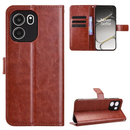 �J�o�[ �Ή��@�� for OnePlus Turbo 6V 5G [PU���U�[+�V�F��] [�t���b�v�X�^���h] [�E�H���b�g�J�[�h�X���b�g] [�}�O�l�b�g�N���[�W���[] Brown