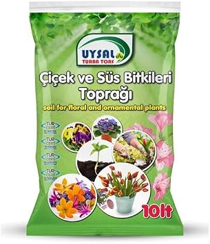 10 Lt Bitki Topra , Fideleme, Saks  Topra    D  Mekan Toprak Torf.