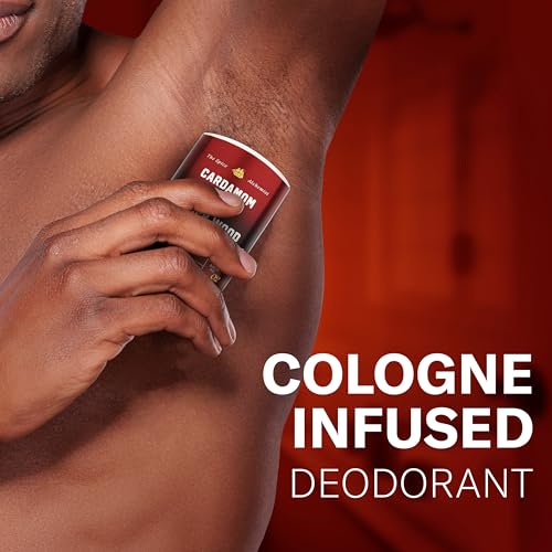 Image of Old Spice Aluminum Free Deodorant for Men, The Spice Alchemist Collection, 24 /7 Cologne Infused Scent, No Trade Off Formula, Free of Parabens & Phthalates, Cardamom + Amber Wood Scent, 3.0 oz