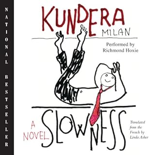 Slowness Audiolibro Por Milan Kundera arte de portada