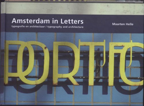 Livre typographie Amsterdam et architecture urbaine pour designer