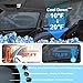 Fannyc Front Side Half Window Shade Foldable Custom Fit for 2018-2025 Je-ep Wrangler JL Car Window Shades for Side Window Sun Shade UV Protection Heat Insulation for Camping Sleeping 4PCS