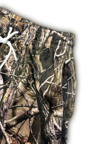 Men's Camo Shorts Mens Mesh Athletic Shorts Lightweight Quick-Dry Breathable Workout Running Shorts with Pockets3