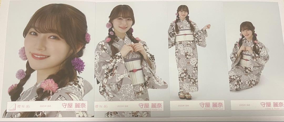 Amazon.co.jp: 櫻坂46 守屋麗奈 2025年 浴衣 : おもちゃ