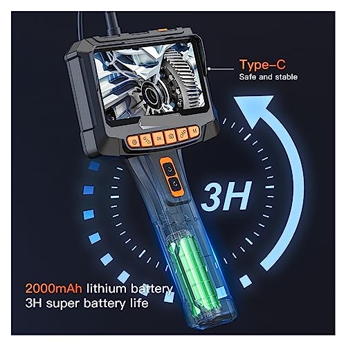 Endoscope numérique caméra 5M direction à 360 degrés écran 5'' rigide - 7