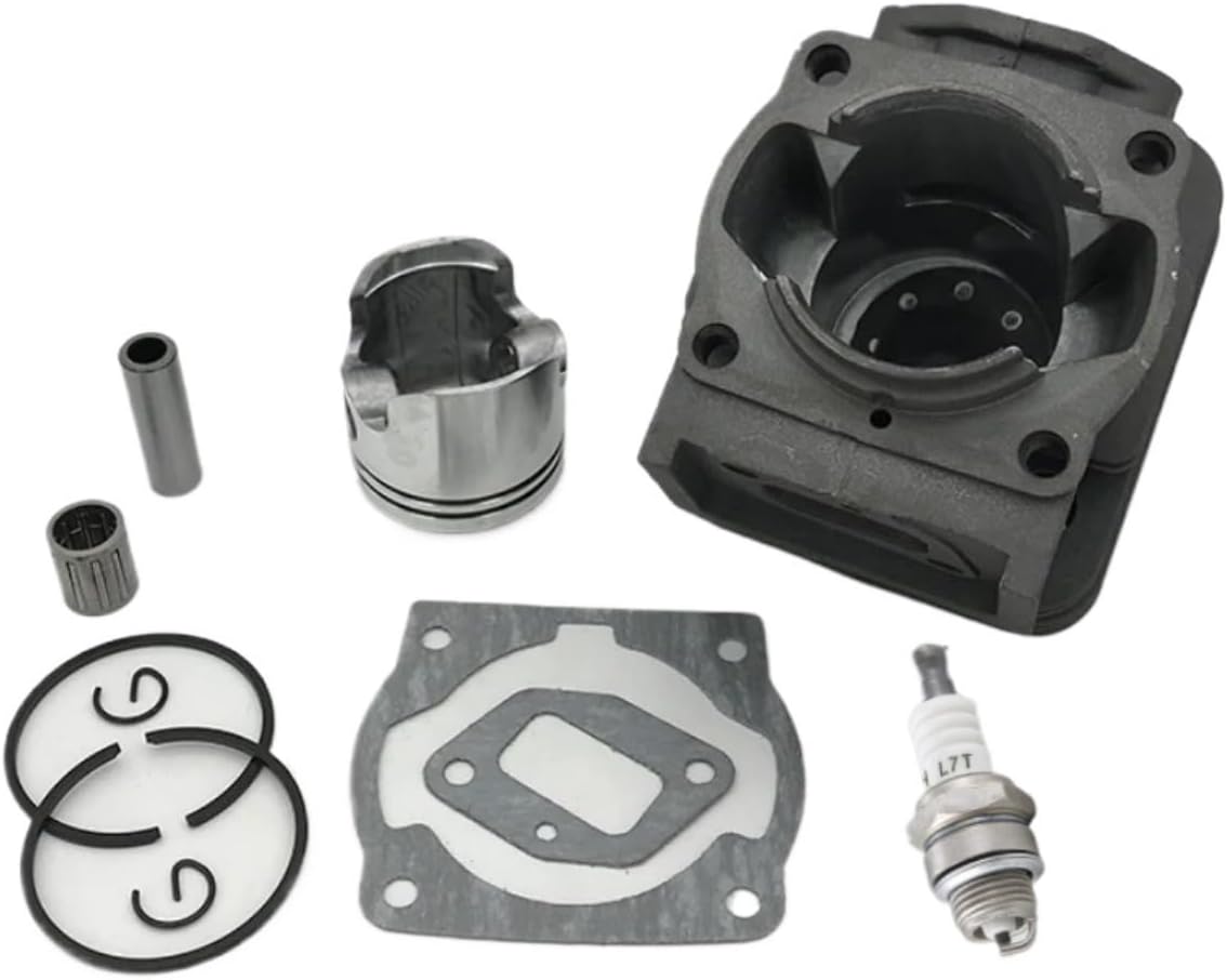 40MM & 44MM Cylinder Piston Kit for 43CC 52CC 1E44F-5 44F-5 44-5 BG520 CG520 CG430 1E40F-5 40-5 Rebuled Trimmer Parts(44-5 44mm)