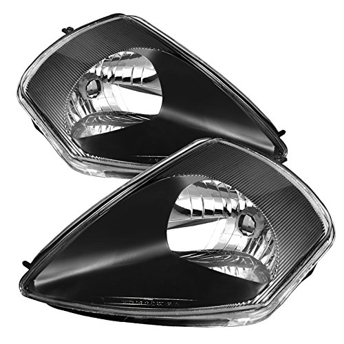 Xtune Mitsubishi Eclipse Black Crystal Headlights #TOP20