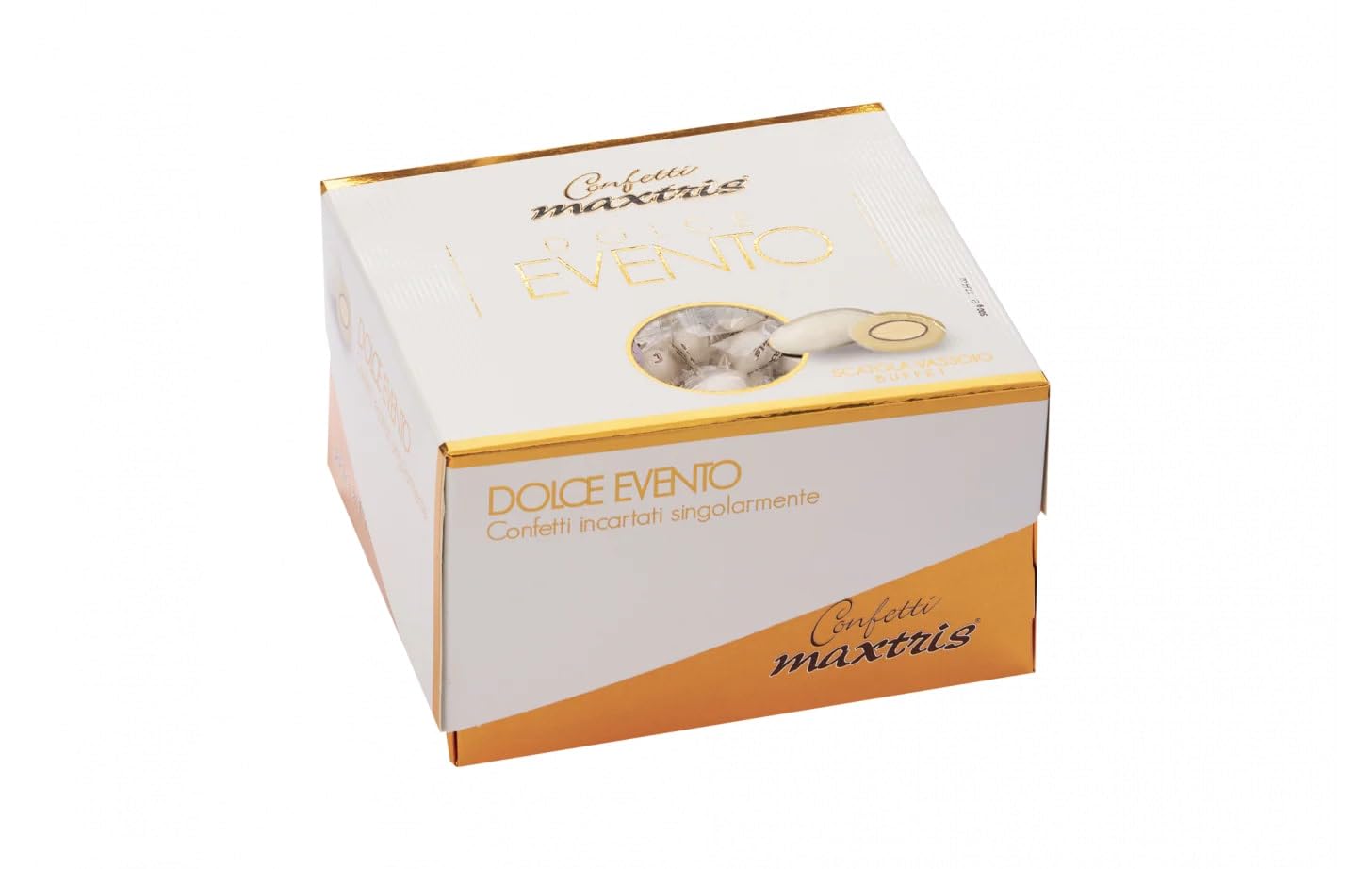 Confetti Maxtris dolce evento bianchi