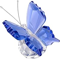 Vista 8 de Colección de figuras de ángel de cristal, bonito adorno de cristal, estatua para decoración del hogar, mesa de animales, regalo coleccionable