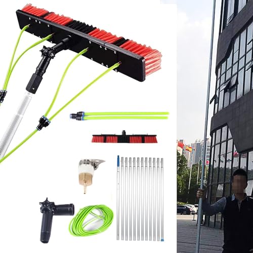 Cepillo de agua extensible de 5 m para limpiar paneles solares en el hogar 2