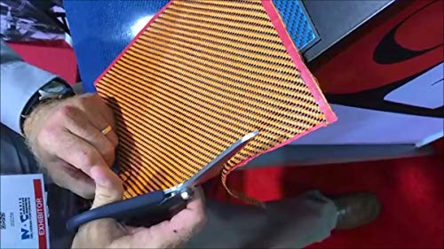 11 Inch Carbon Steel Shears - Kevlar, Dyneema, Vectran, Spectra, Technora, Nomex, Innegra, Dacron, Fiberglass, Carbon Fiber, Breathers #TOP3