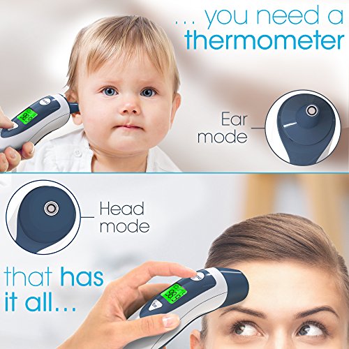 Reviews for Baby Thermometer for Fever Ear and Forehead Function