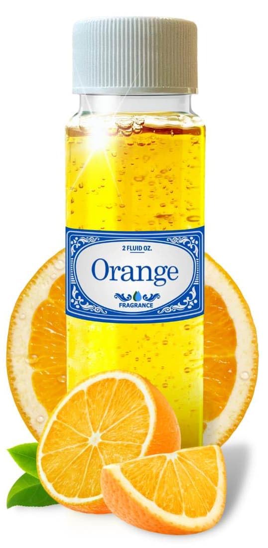 Orange Concentrated Single Bottle 2.0 fl oz Rainbow Vacuum Fragrance, Hyla, Sirena, Diffusers, Aromatherapy, Rainmate, Fragrances, Not Made by Rexair or Rainbow, Clear, ORNGE-CONC-1.6-OIL
