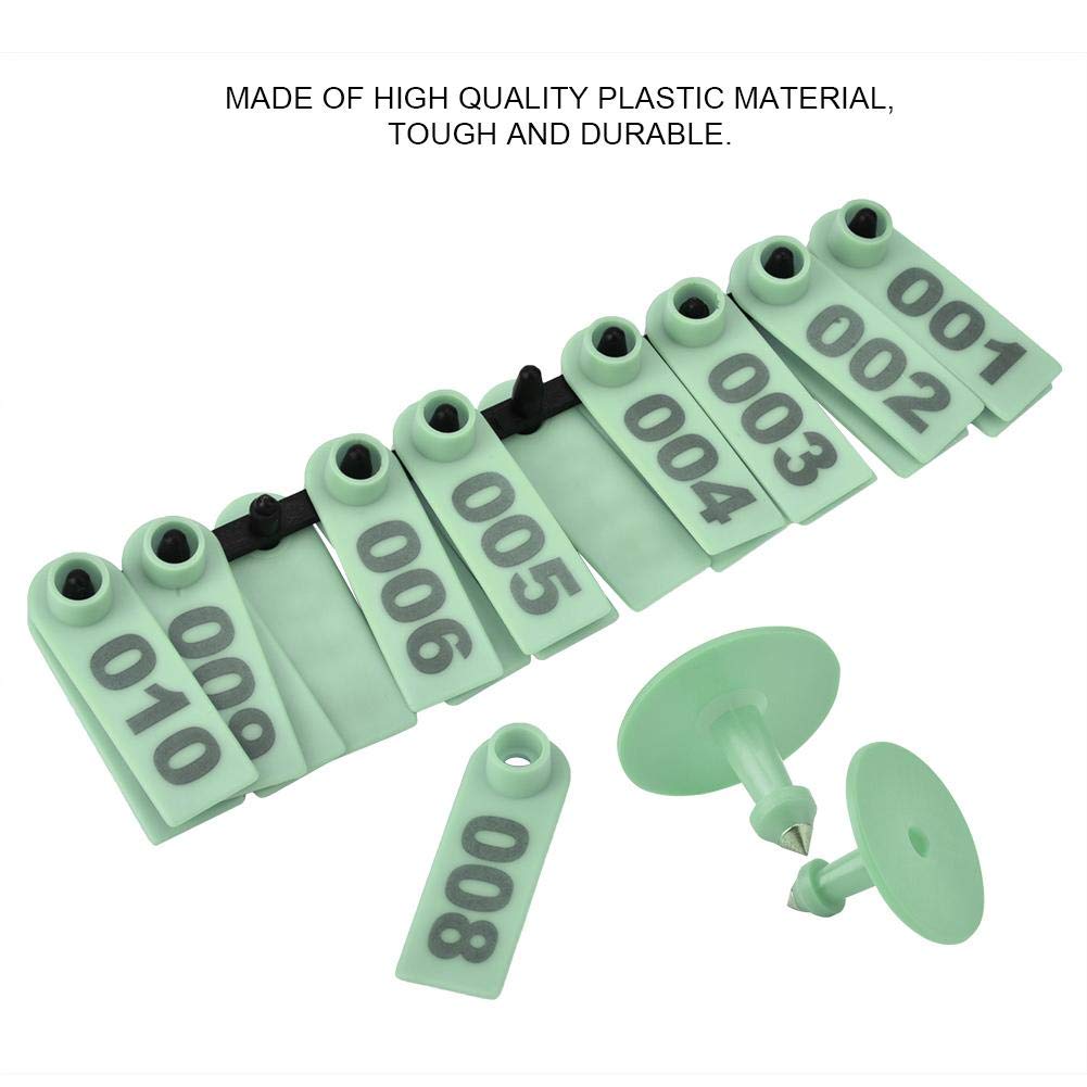 20Pcs Numbered Round Goat Sheep Pig Livestock Animal Ear Tags Labels Marks Livestock Ear Tag Anti Dropping Pig Round With Number I.410565406