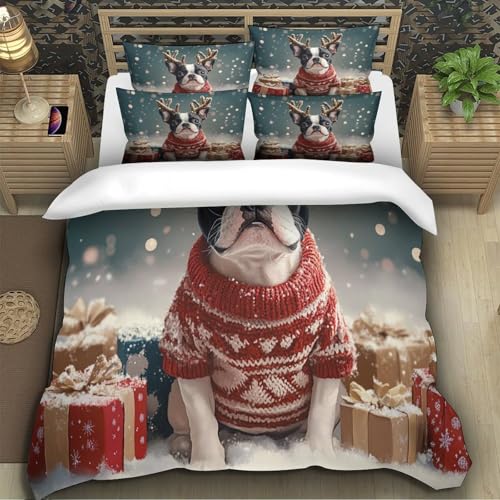 Housse de couette de Noël imprimée 3D pour transformer la chambre des enfants - 5