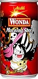 アサヒ飲料 ワンダ モーニングショット 22年秋CP 185g×30本 [ コーヒー ]
