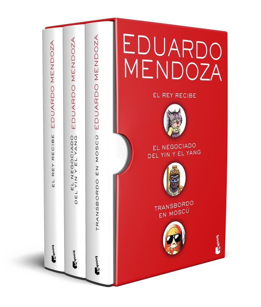 Estuche Eduardo Mendoza El rey recibe édition de collection