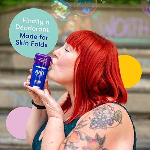Hiki Whole Body Deodorant Cream For Underarms, Skin Folds + Private Parts Deodorant. Aluminum-Free, Talc Free, & Designed For Sensitive Skin -New Formula- (Coconut - 1 Pack) #TOP4