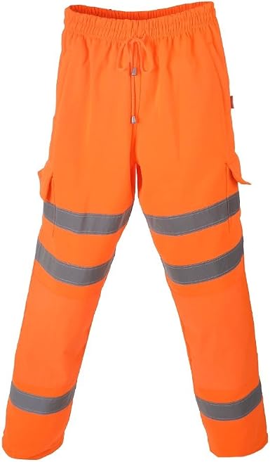 Hi Vis Combat Style Jogger Bottoms 