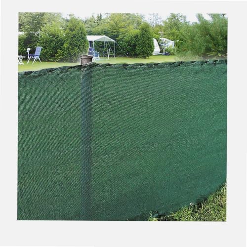 Image of WERKA PRO 10590 Garden Privacy Screen - Green - Reinforced Weave 300 g /m2 - Roll of 10 x 2 m Polyethylene