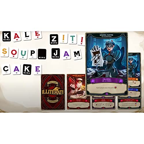 Illiterati Juego Cooperativo de Cartas 1 a 5 Jugadores miniatura 6
