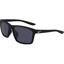 NIKE Sunglasses VALIANT N IU4689X - Active rectangular, 60mm Lens, MATTE BLACK/WHITE/DARK GREY