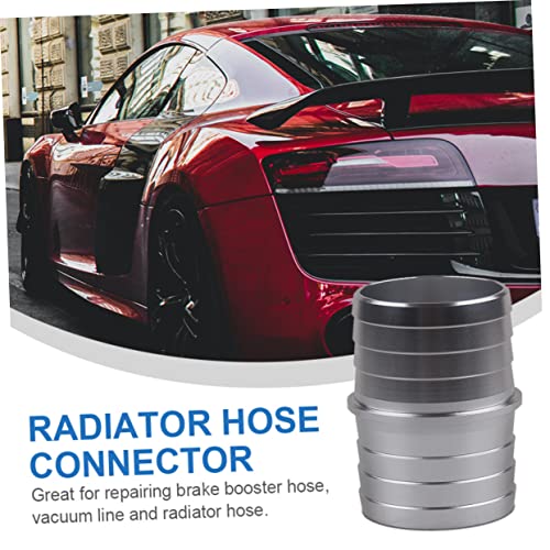 FUNOMOCYA Kühlschlauchanschluss Aus Aluminiumlegierung Schlauchverbinder Mit Widerhaken Für Reparatur Von Bremsbooster Vakuum- Und Kühlerschläuchen