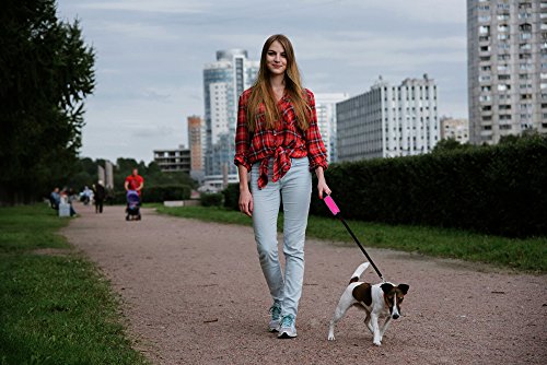 image for TrustyPaw Retractable Dog Leash - Adjust the Length with Greater Ease 