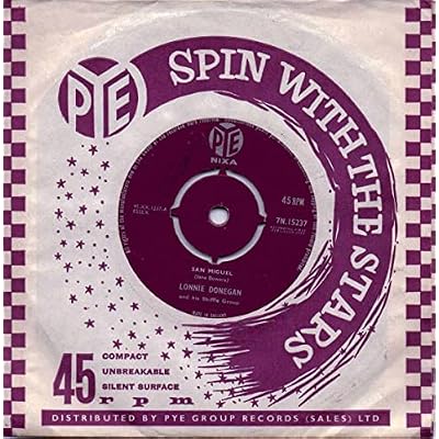 LONNIE DONEGAN San Miguel 7" Single
